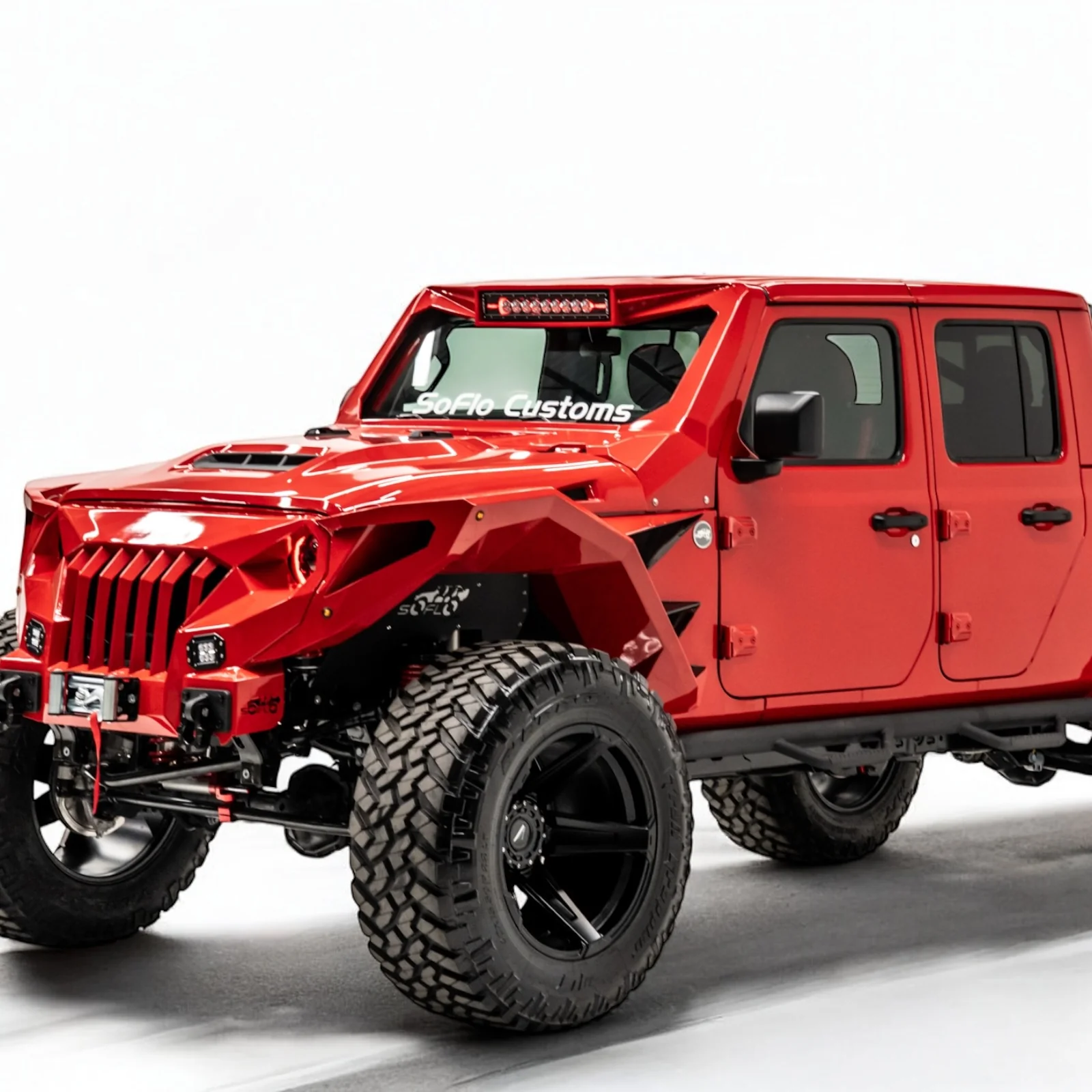 Apocalypse 5 Spoke Wheel for Jeep Gladiator /  Wrangler 5 Lug (Black)