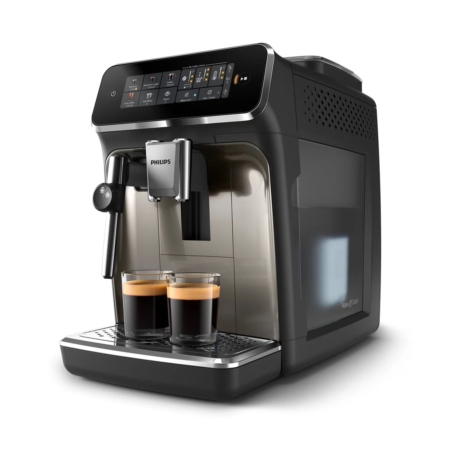 Philips 3300 Series Fully Automatic Espresso Machine (Glossy Black)
