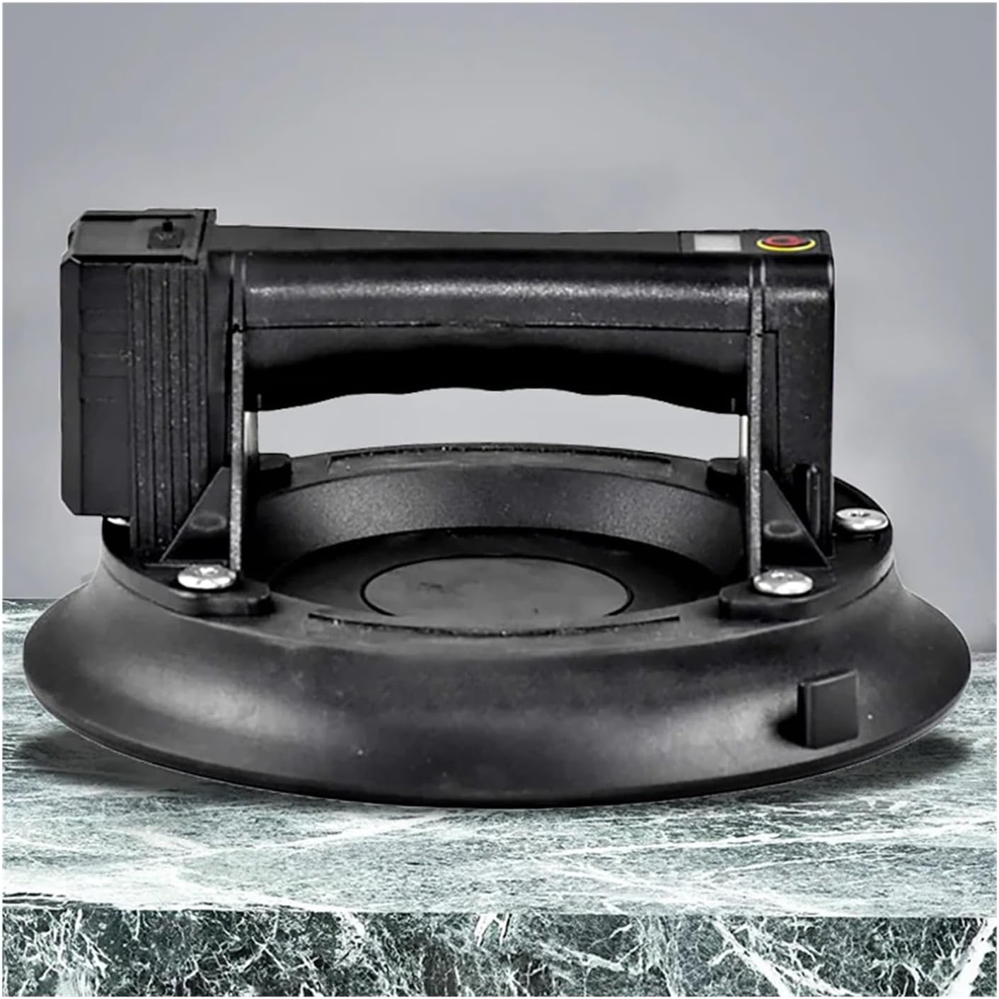 8'' Electric Vacuum Suction Cup Arc Bottom s Ceramic Tile Lift Heavy Lifting Tools 2400mAh Battery Bearing 200kg Suction Cup(Rojo)