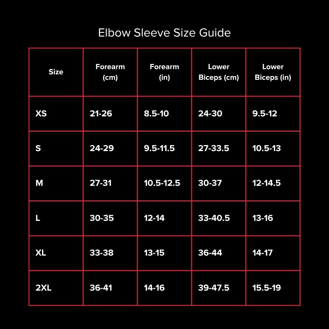 SBD Elbow Sleeves – Maximum Support & Compression with Full Mobility – Strength Training & Powerlifting, Made in Great Britain