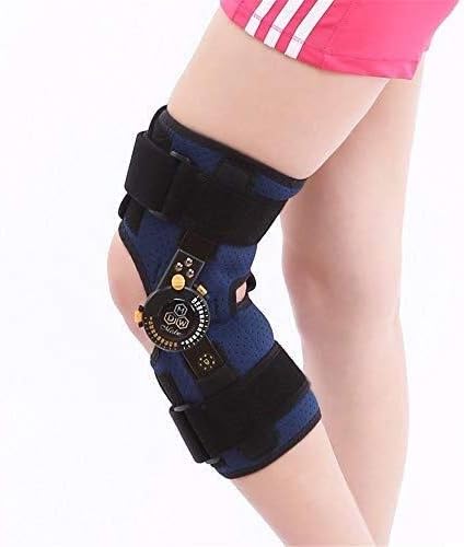 Knee Braces for Knee Pain Arthritis Joint Stabilizer, Knee Orthosis Support, Fracture Fixed Guard Splint Leg Protector Fully Adjustable, Fits Both Legs