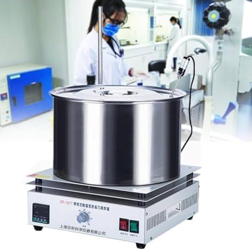 Magnetic Stirrer with Hotplate, 5L/10L/15L Capacity, Digital Temperature Display, Adjustable Speed up to 3000RPM, Max Temp 400°C - Ideal for Laboratory Use