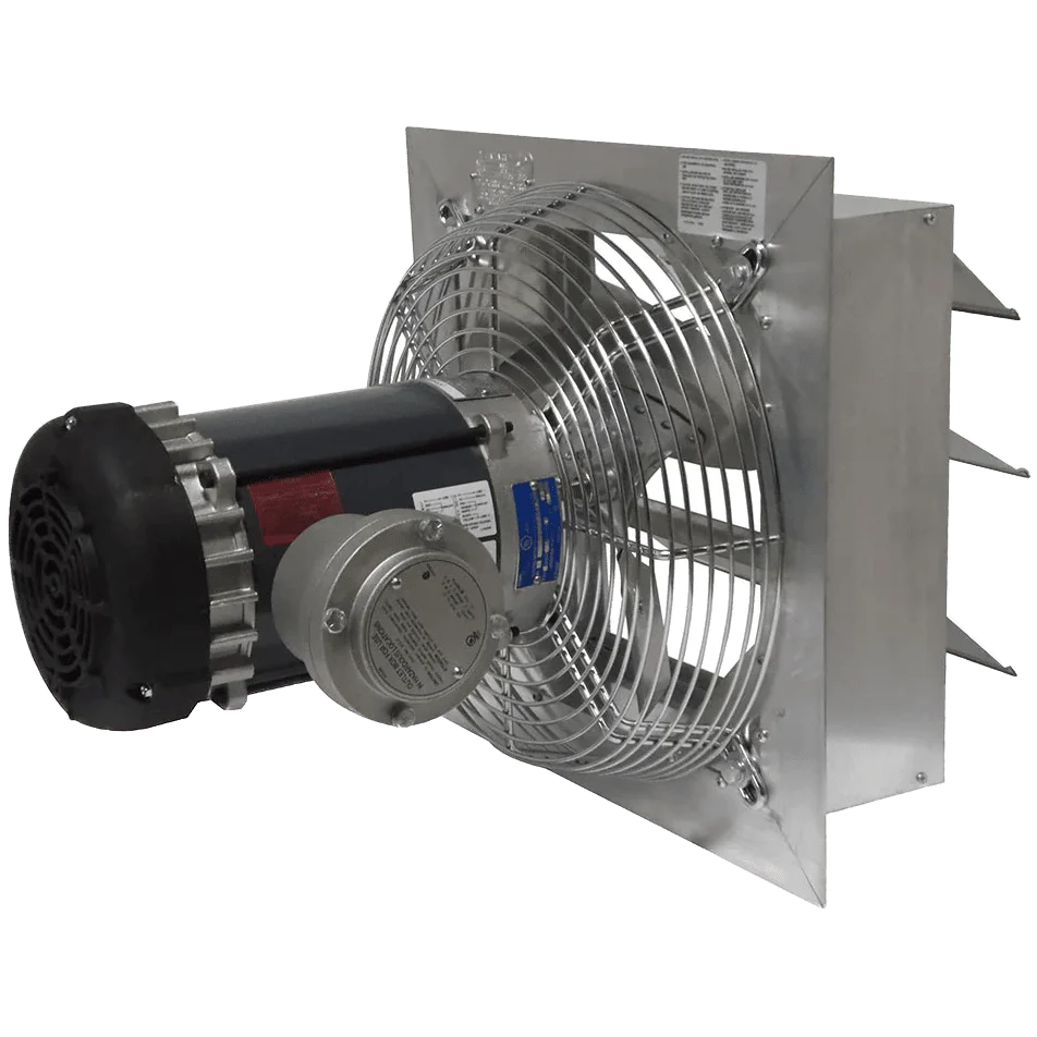 Canarm AX 20-In. Explosion Proof Aluminum Wall Mount Shutter Exhaust Fan