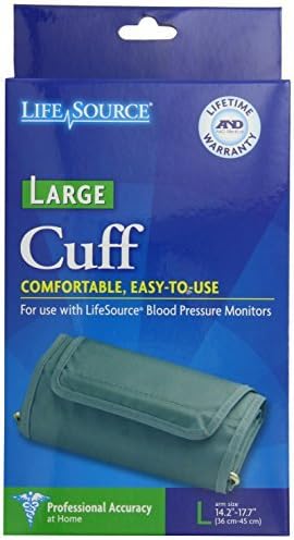 LifeSource Digital Blood Pressure Cuff Large UA-281 1 EA - Buy Packs and SAVE (Pack of 3)