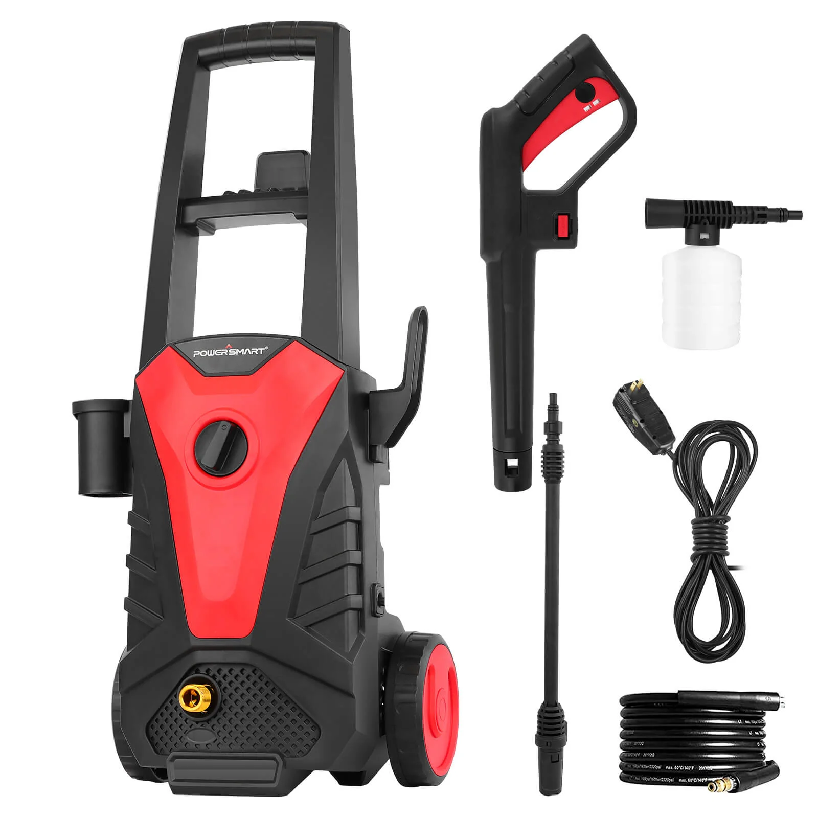 1850PSI 1.85GPM Electric Pressure Washer DB1023-W