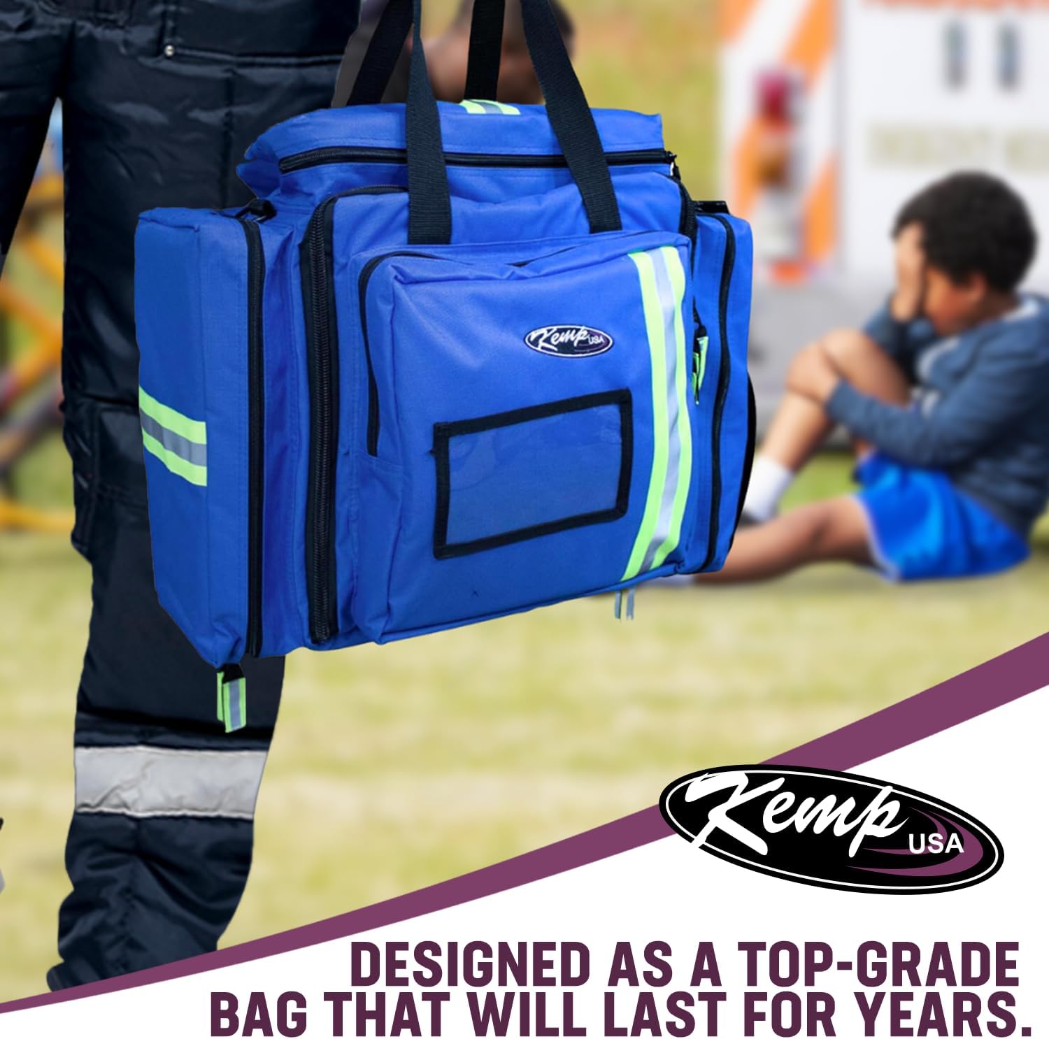 Kemp USA Pediatric Pack in Royal Blue