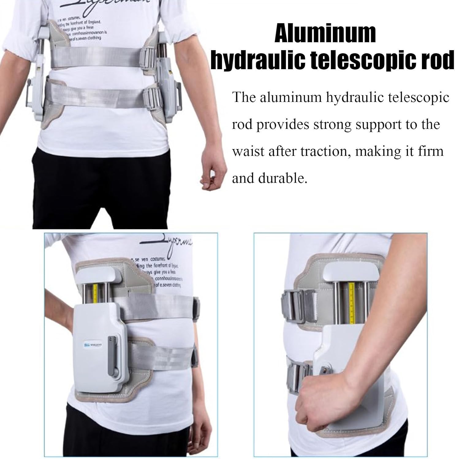 Lumbar Traction Decompression Back Belt,Spinal Lumbar Disc Traction Tractor Back Brace,Professional Lumbar Traction Device,for Back Spinal Pain Relief