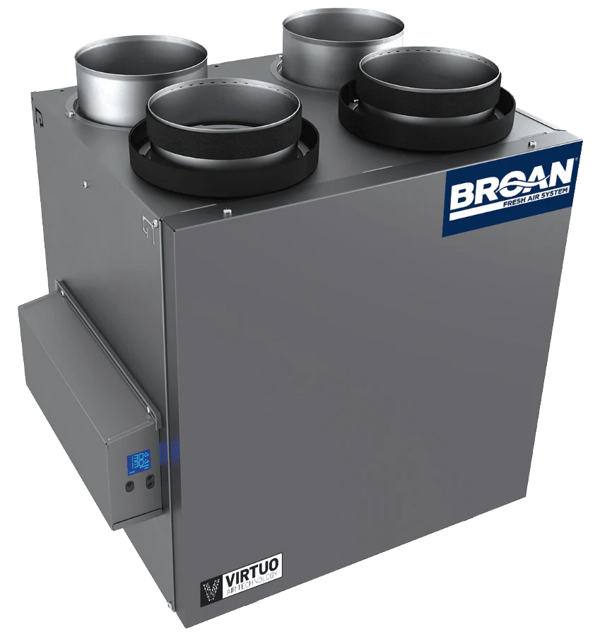 Broan B130E65R AI Series 130 CFM Energy Recovery Ventilator