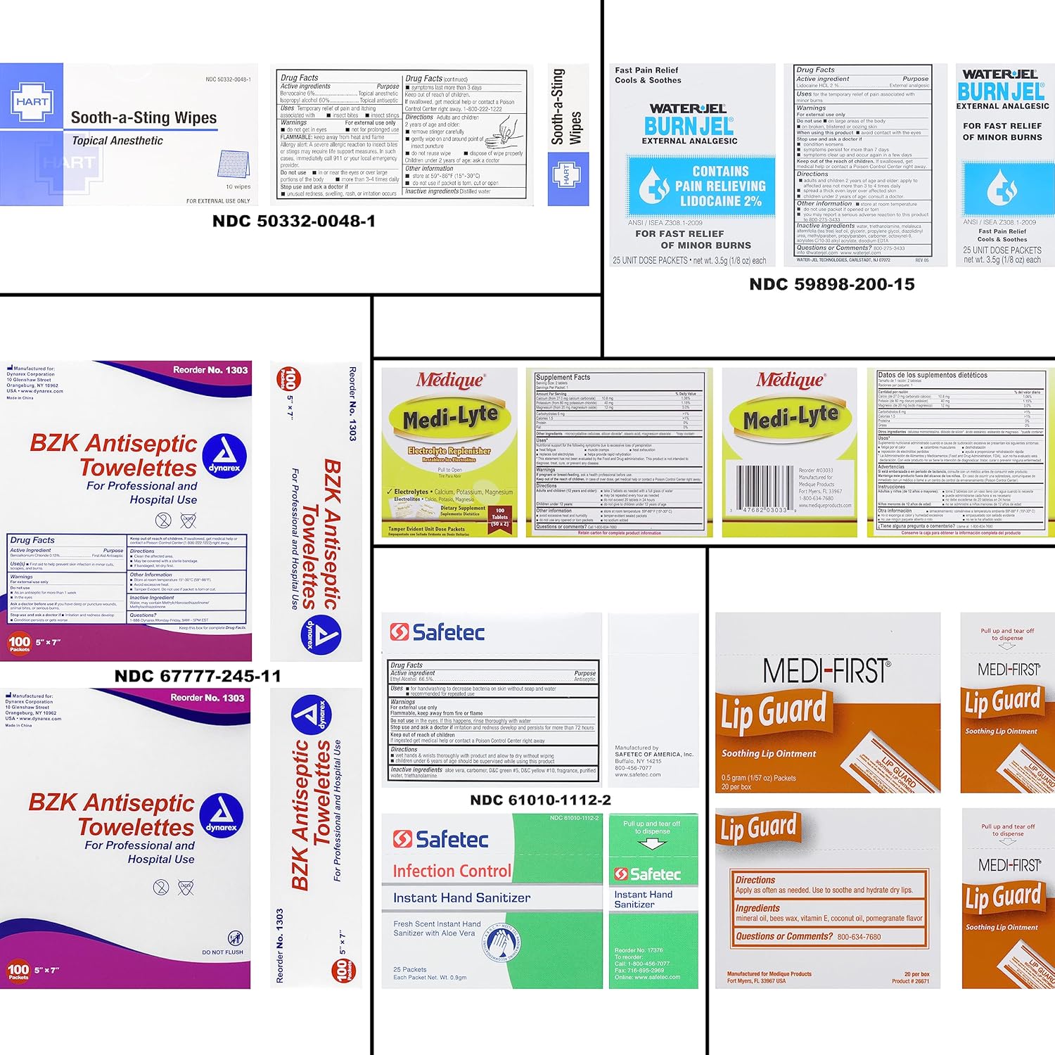 MFASCO Deluxe Class A First Aid Kit 909 Red | DOT, ANSI & OSHA Approved, Packed in a Rugged, Waterproof, Indestructible Case, Compartmental Bag, Durable, Red Plastic Kit, OSHA Type II & IV Container