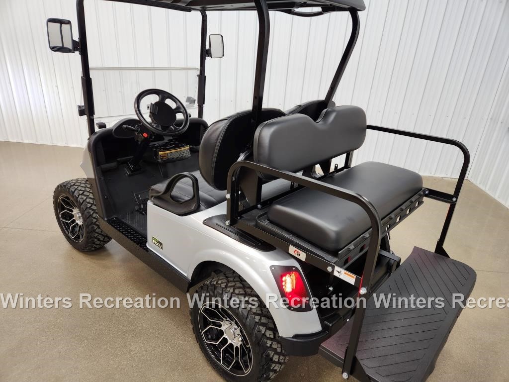 2020 E-Z-GO RXV Lithium Ion STREET READY Golf Cart, Silver