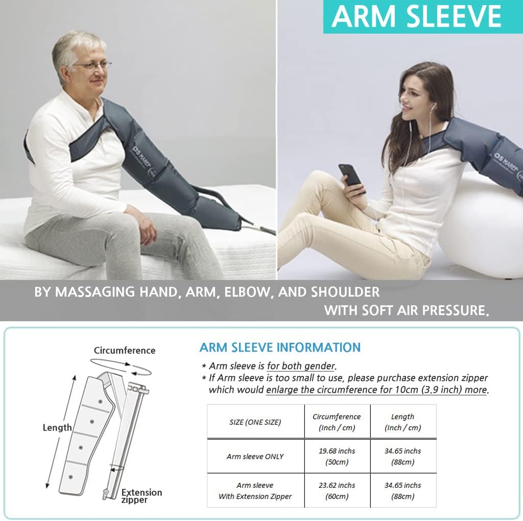 DOCTOR LIFE Sequential Air Compression Therapy System : (Arm Set)