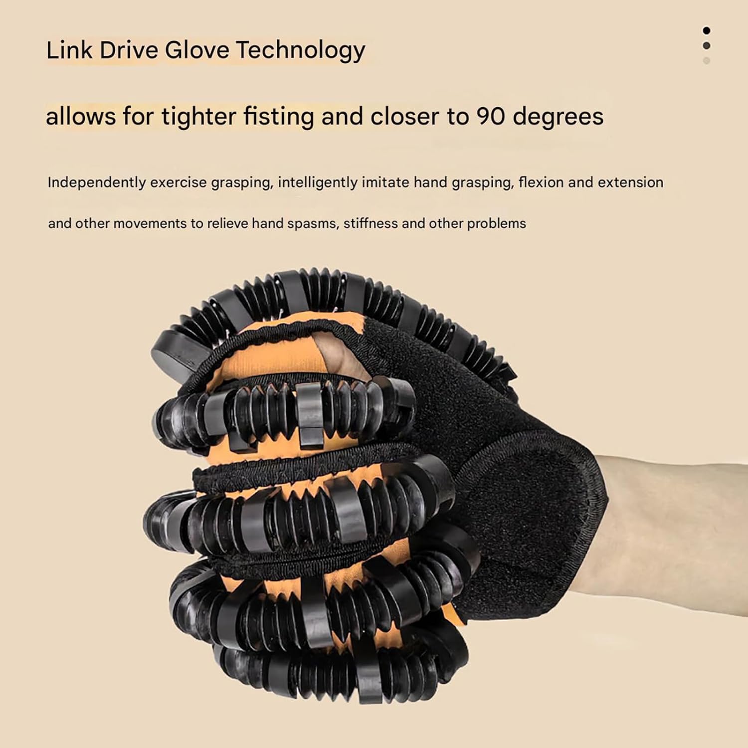 2025 Rehabilitation Robot Gloves, Upgrades Hand Massager Stroke Therapy Equipment, 4 Workout Modes, 5 Speeds Adjustable, for Long Term Relief Finger Cramps