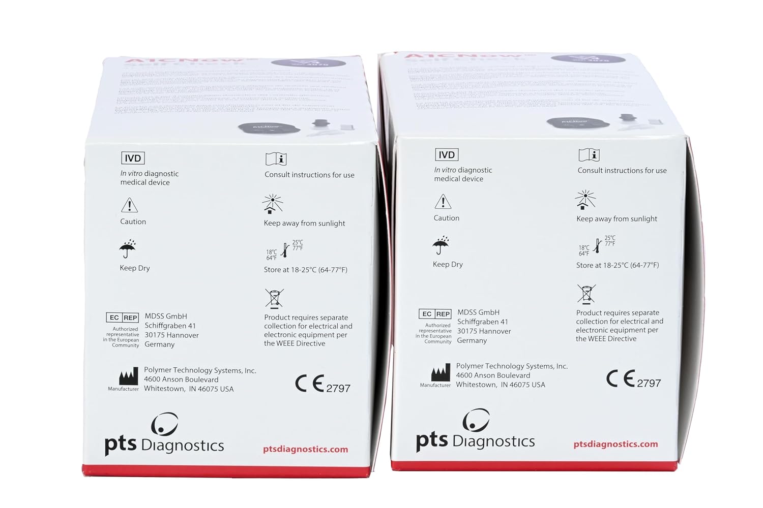 A1CNow glycated Hemoglobin - HbA1c, Hemoglobin A1C Multi-Test System 8 Tests