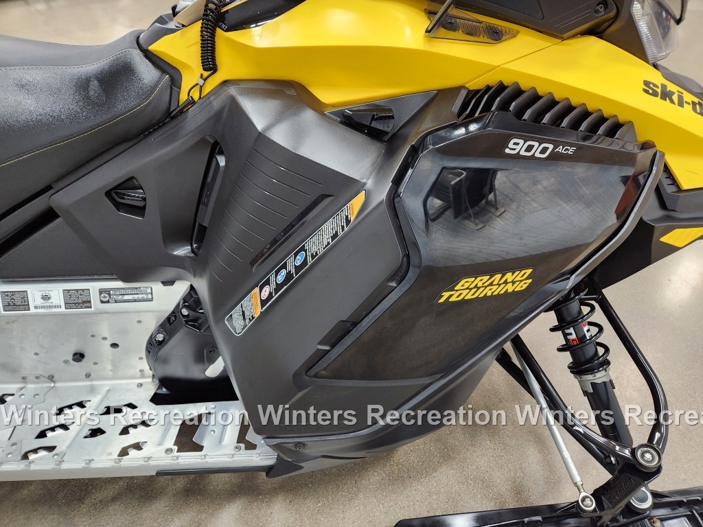 2024 Ski-Doo Grand Touring Sport 900 ACE Snowmobile, Black & Yellow