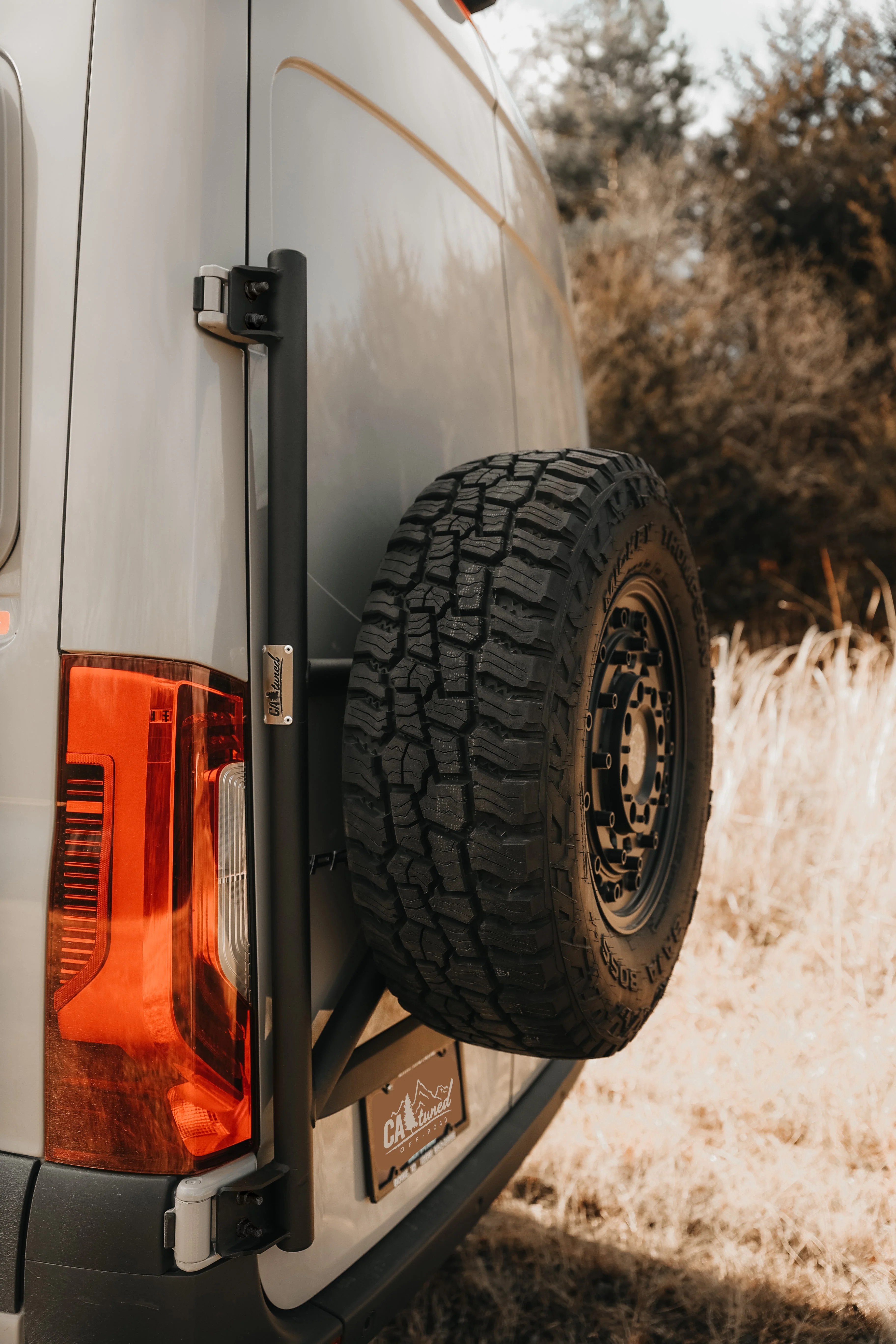 CAtuned Off-Road Tire Carrier | Mercedes Sprinter (2019+)