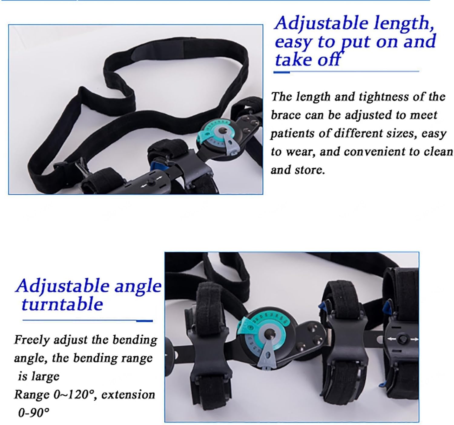 Hinged Elbow Brace,Adjustable Post Op ElbowStabilizer Splint Orthosis,for Arm Injury Recovery Support After Surgery,Sleep Support Brace for Dislocated Arm Ligament and Tendon Repairs,Right