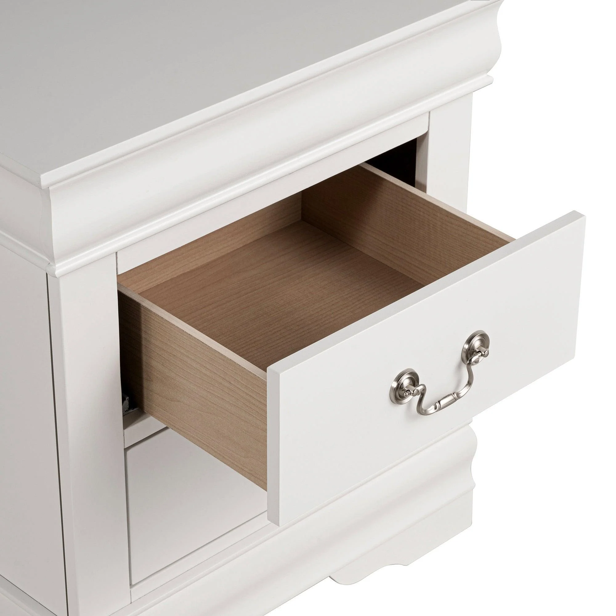 Parrot Uncle Furniture of America Night Stand Louis Philippe