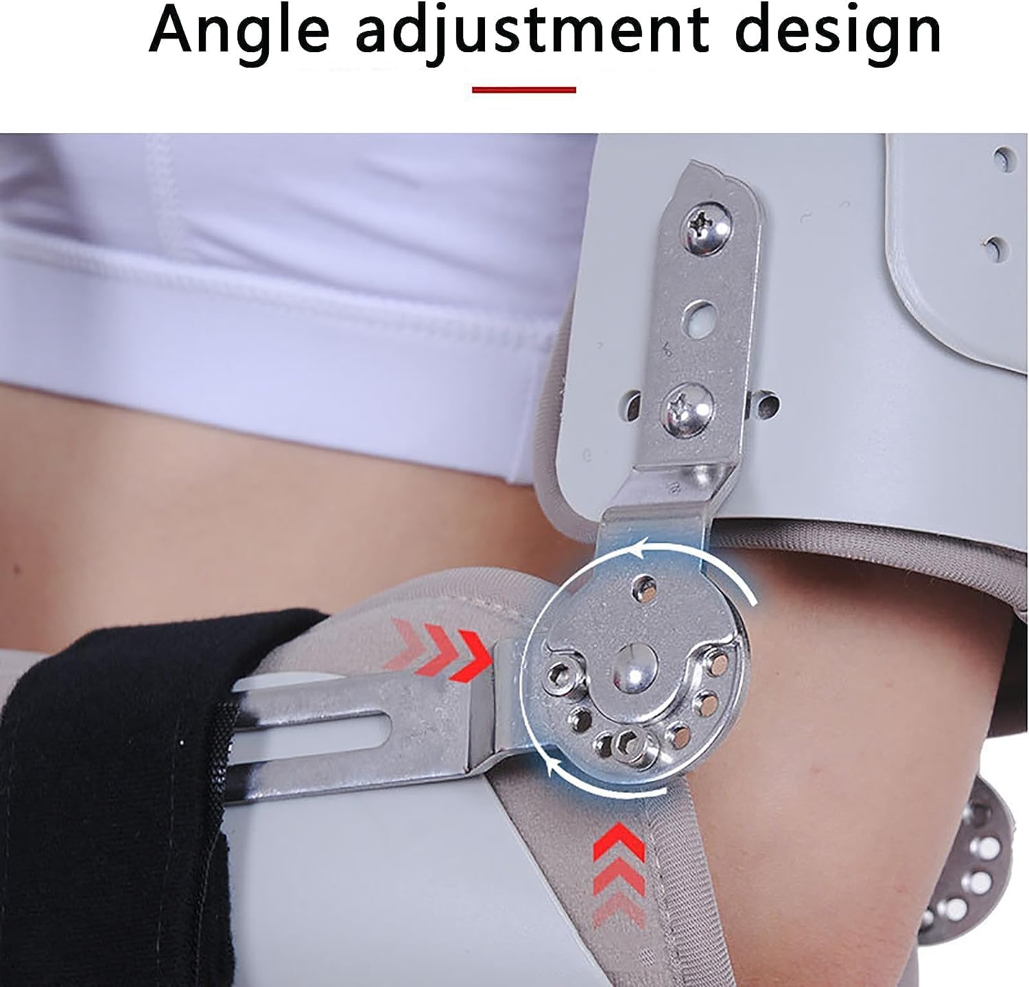 KEULEN Elbow Immobilizer, Adjustable Breathable Elbow Fracture Fixed Brace, Ajustable Angle and Length for Arthritis Pain Relief, Arm Injury Recovery Support Elbow Sprain, Elbow Dislocation