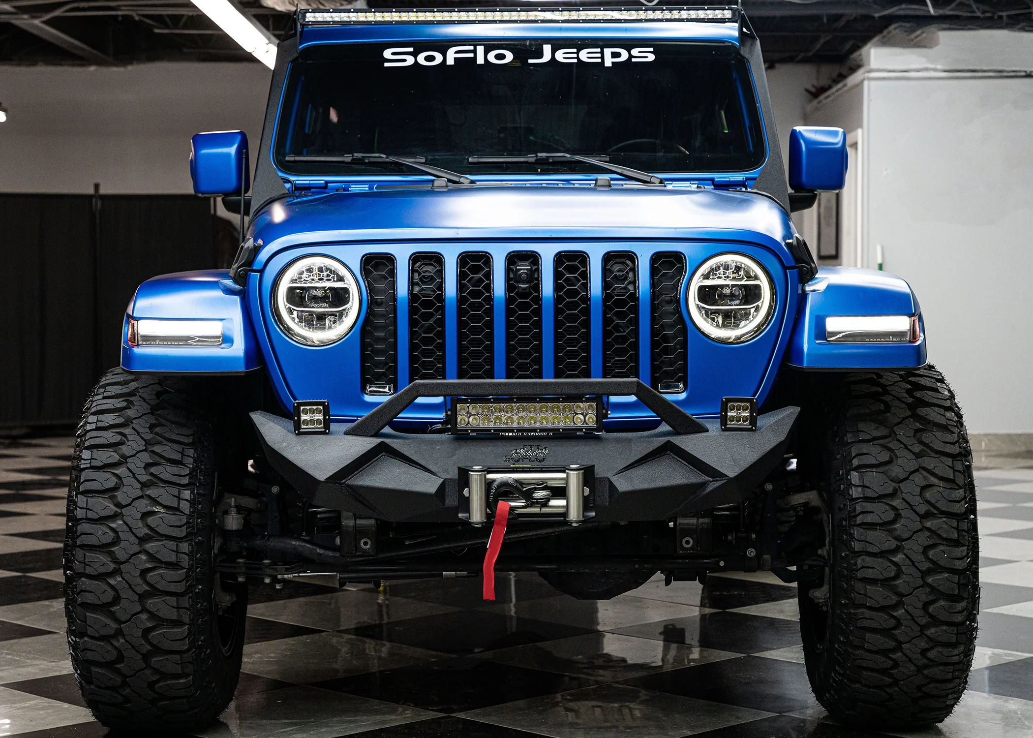 Jeep Wrangler Winch 9500lb 2018-2026