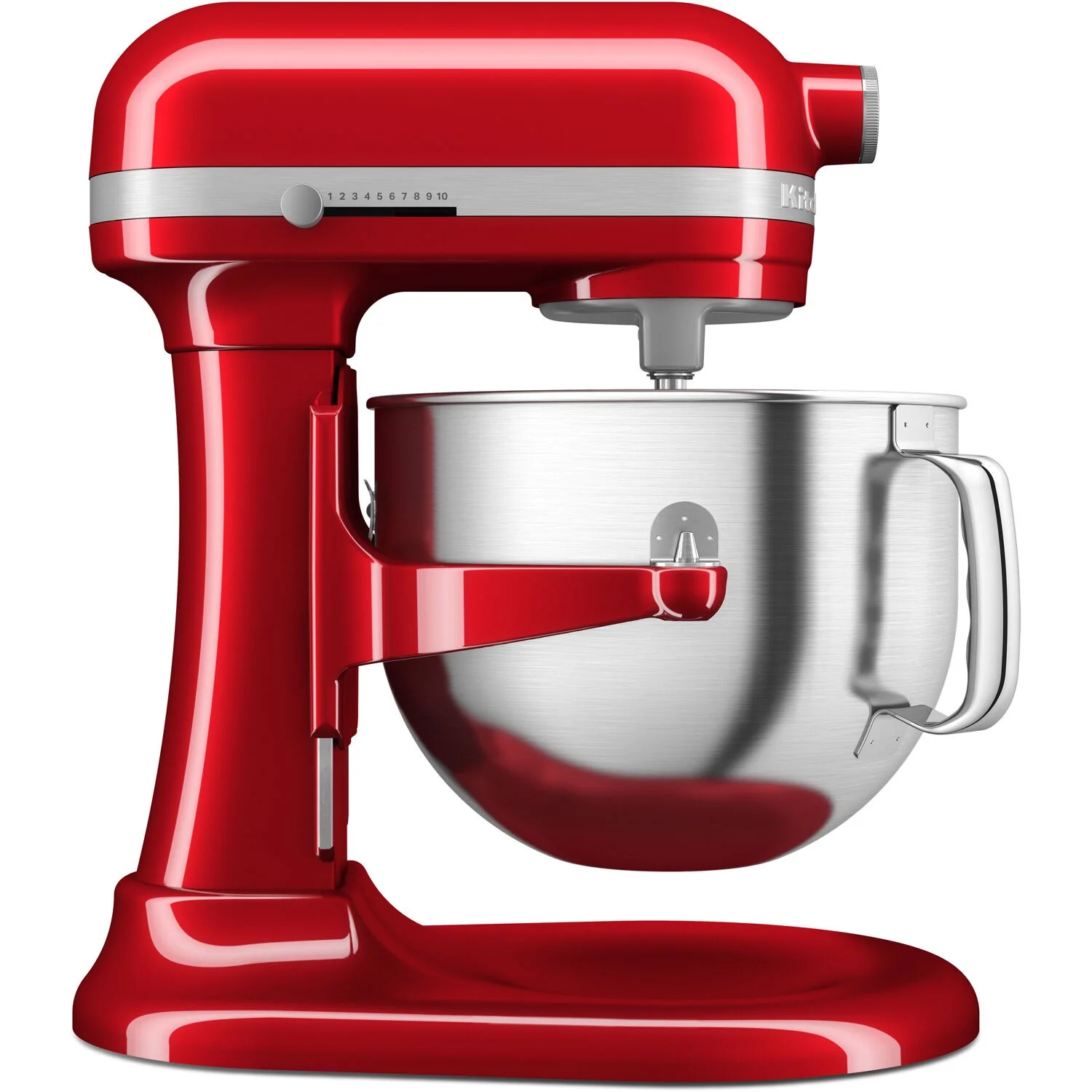 KitchenAid Stand Mixer, 7 Quart Bowl Lift, 11 Speeds in Candy Apple Red (KSM70SKXXCA)