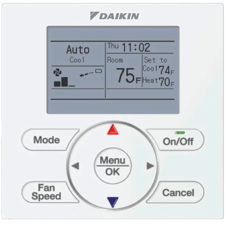 Daikin Wired Navigation Remote Controller