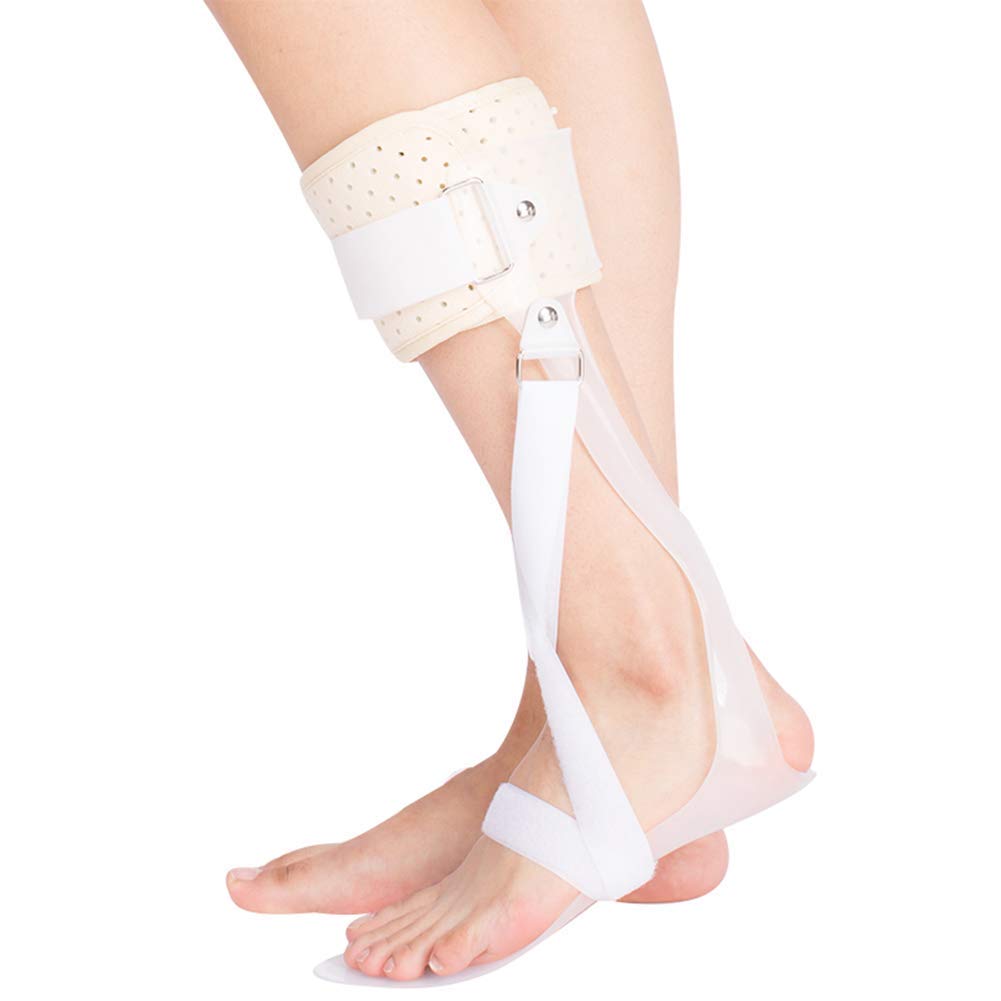 HUANGJUN Drop Orthosis Ankle Foot Orthosis Support Foot Drop Brace Breathable Adjustable Splint Improved Walking Gait Prevents Cramps Ankle Sprains