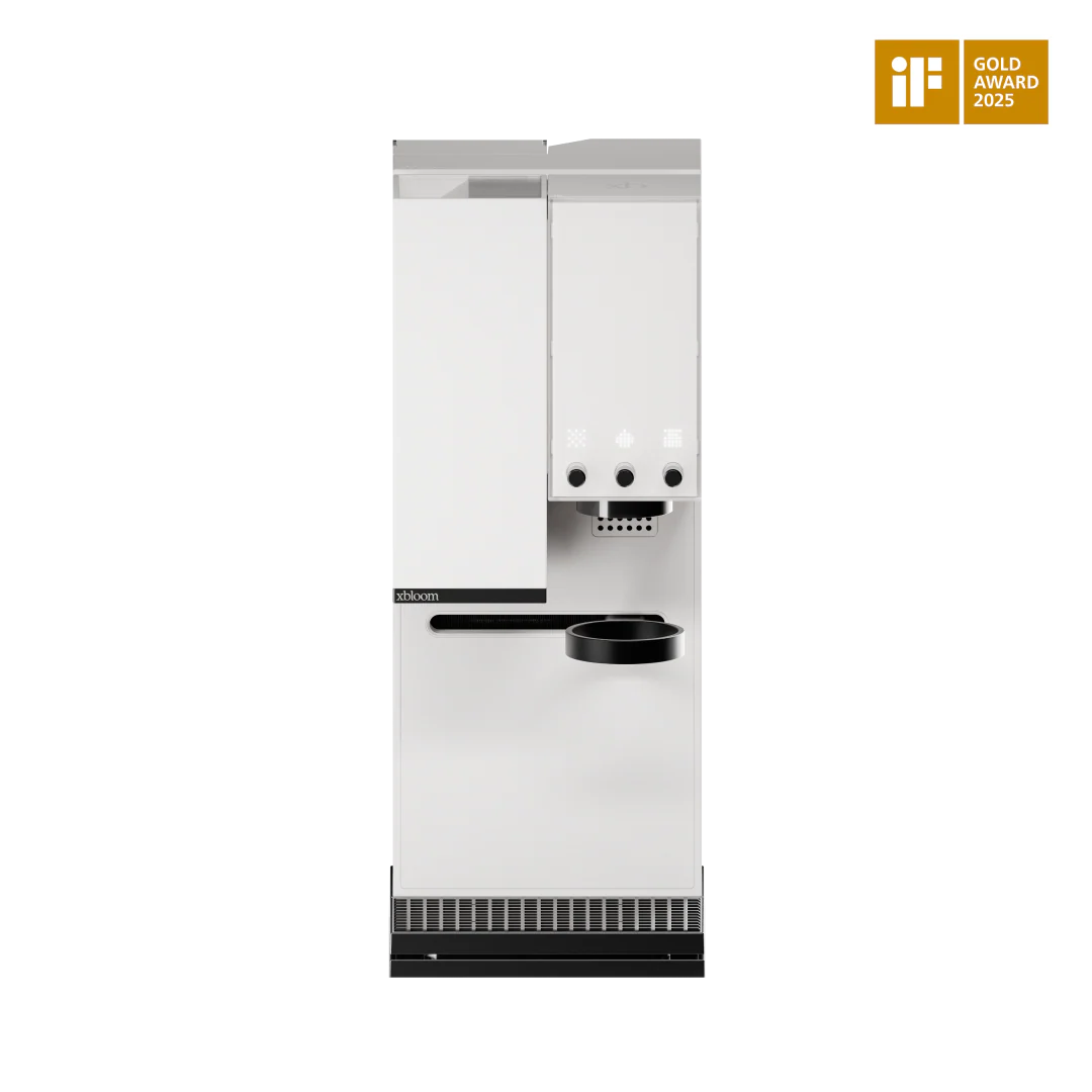 xBloom Studio Smart Automatic Pour Over Coffee Maker with All-in-one System with Integrated Grinder, Brewer, and Scale.