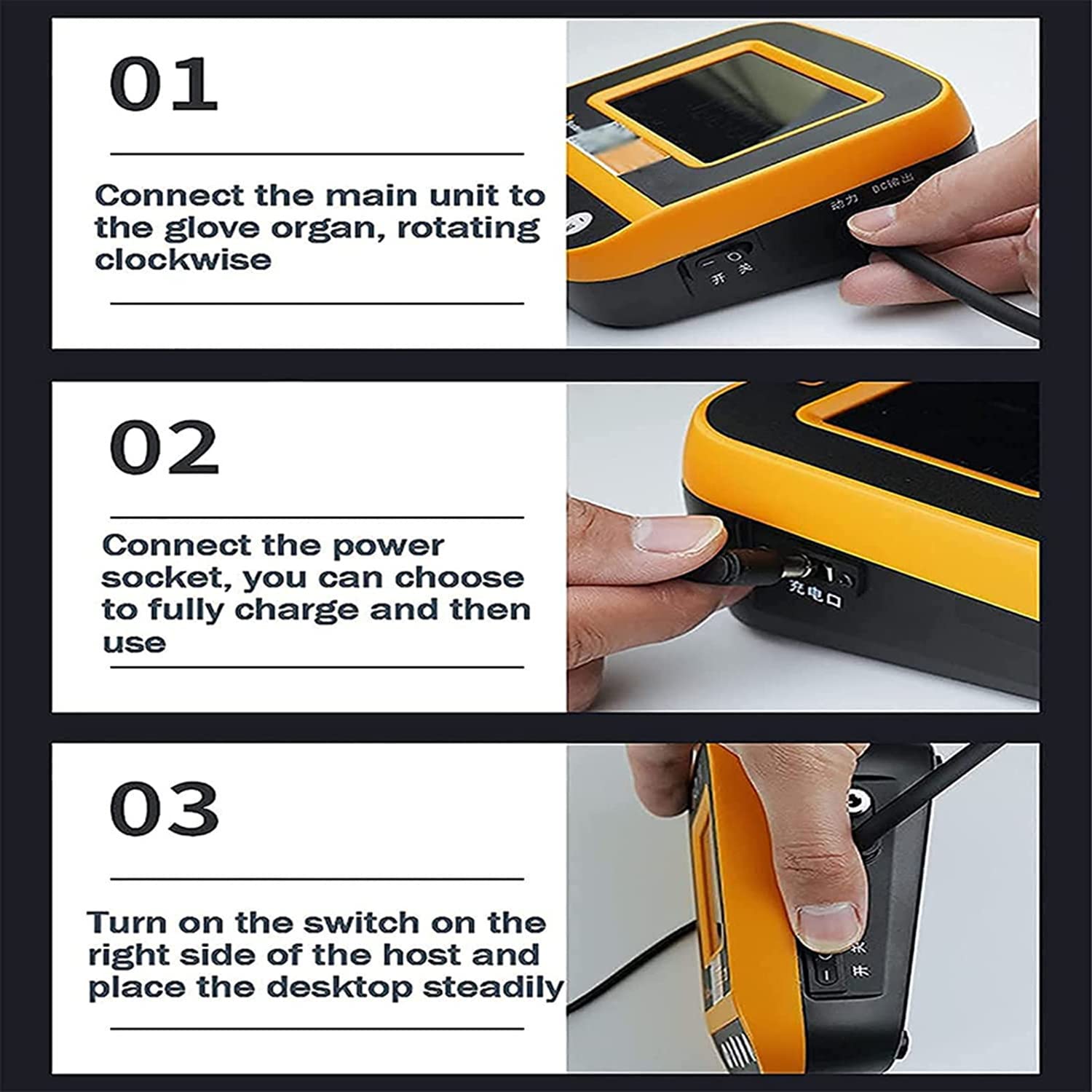 Finger Gloves Rehab Equipment, Exercise Five Fingers, Finger Orthosis for Stroke Hemiplegia Help Patient, The Hands Rehabilitation Robot Gloves,RightHand-M (RightHand M)