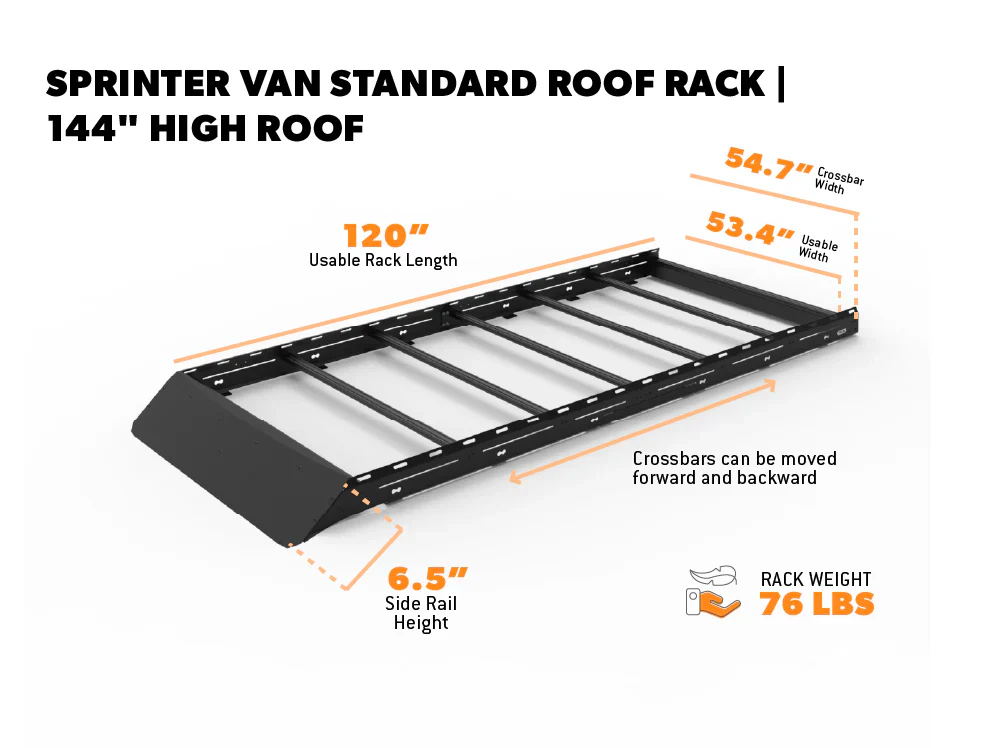 Sprinter Van Standard Roof Rack | 144