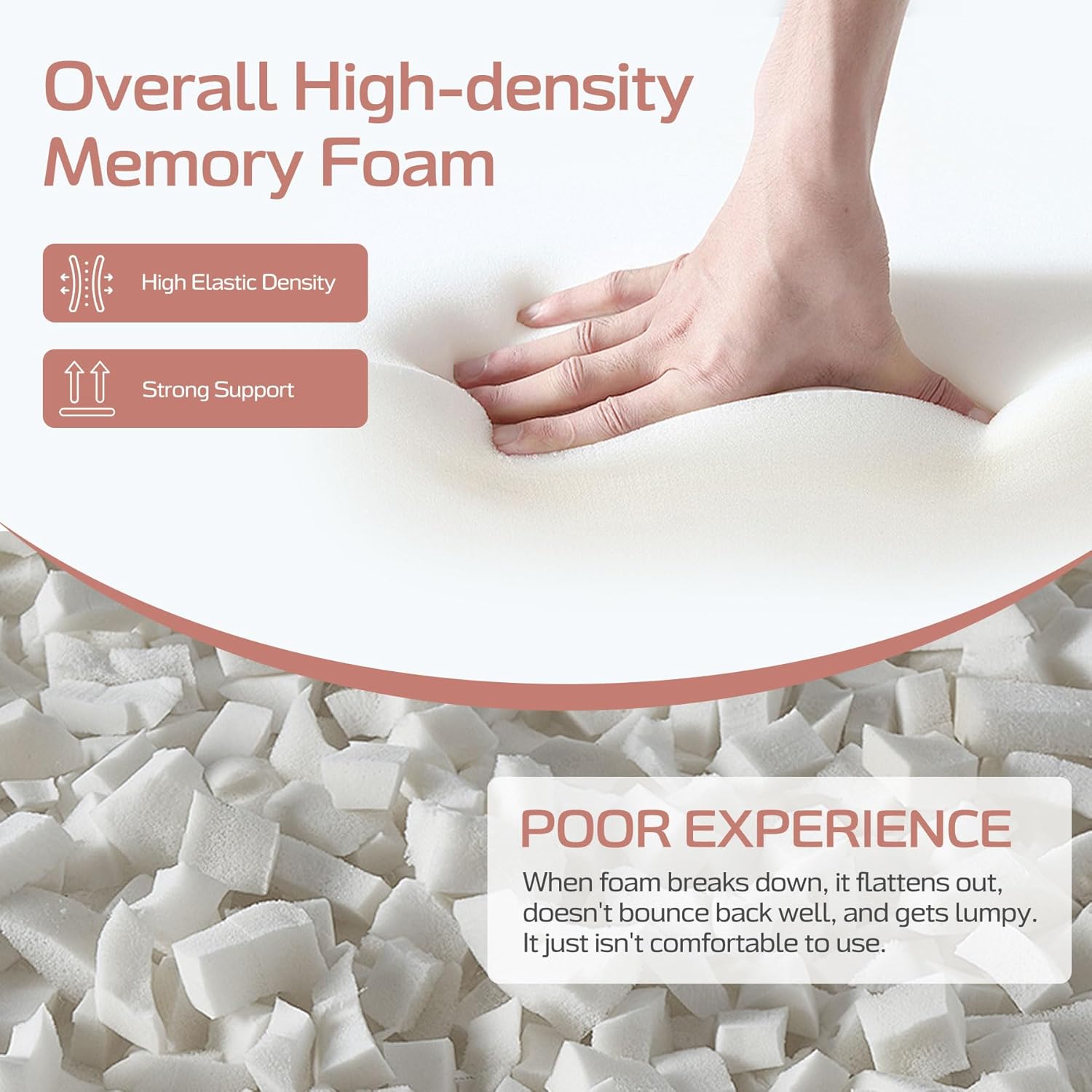 HomeMiYN Adjustable Folding Sofa Bed, Multifunctional Bean Bag Bed, 5-Position Back Support Convertible Lazy Sleeper Chair with Pillow, Adults Lounge Couch with arms, for Living Room, Bedroom,Beige