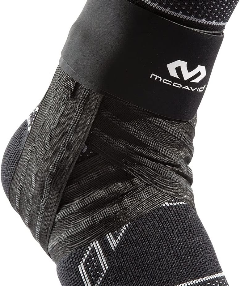 McDavid Elite Engineered Elastic Ankle Brace with Figure 6 Strap & Stays
