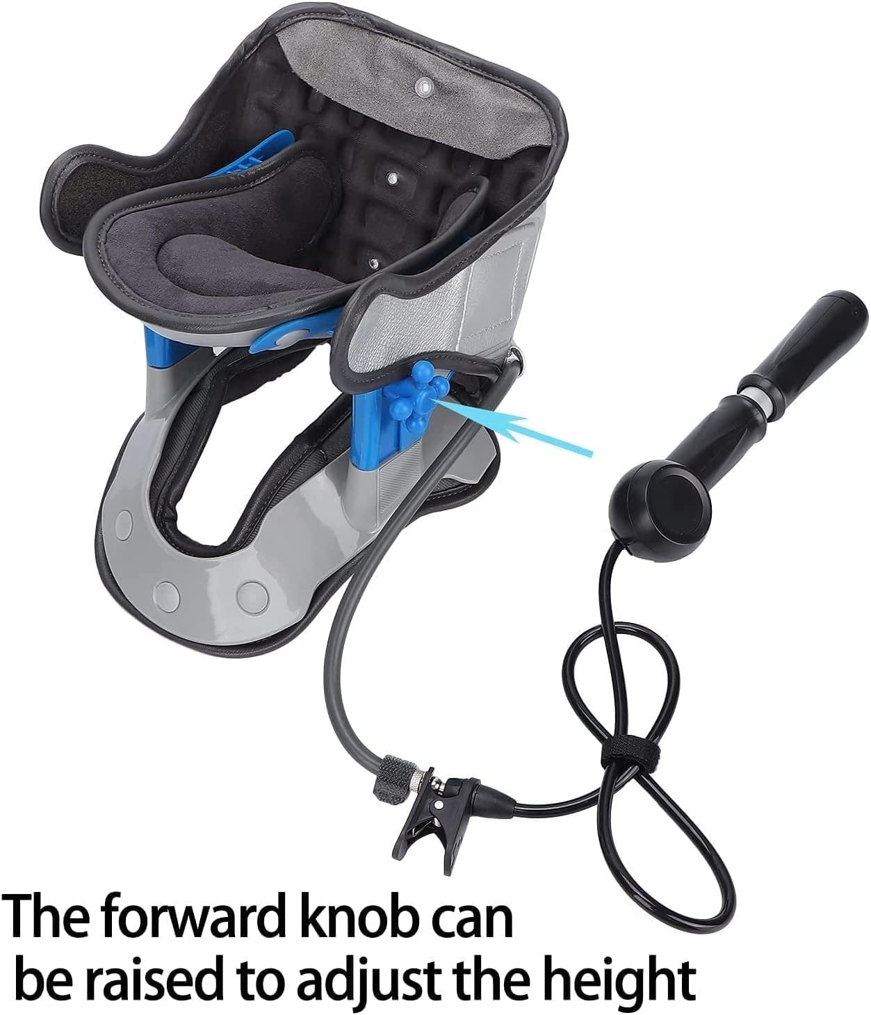 TIST Inflatable Adjustable Cervical Neck Collar Soft Neck Stretcher Neck Support Neck Stretching Cervical Collar Machine for Neck Pain Relief&