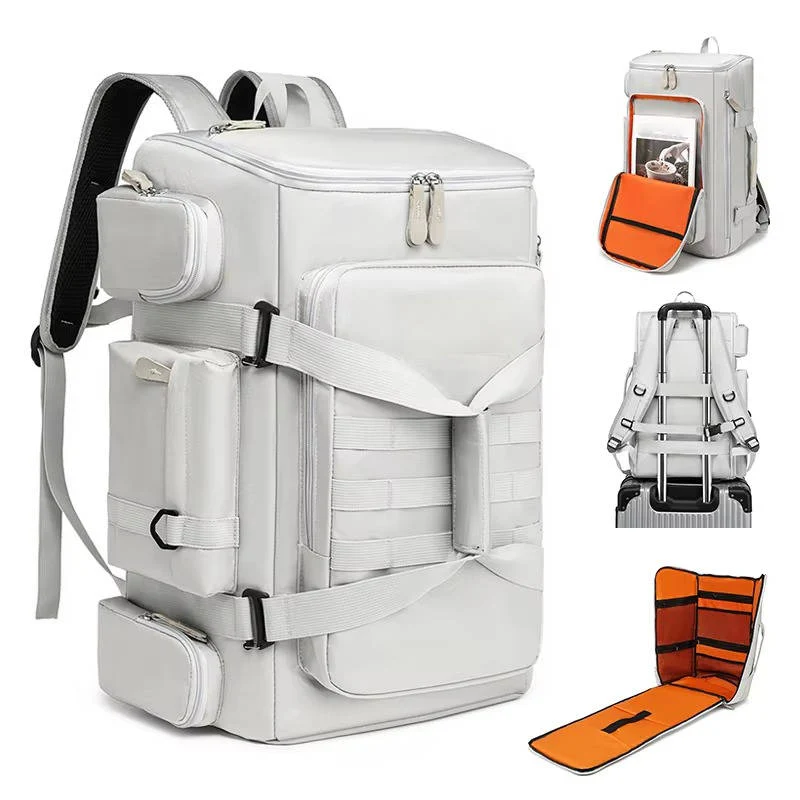 Large Capacity Travel Backpack With Laptop Compartment And Wet Dry Separation