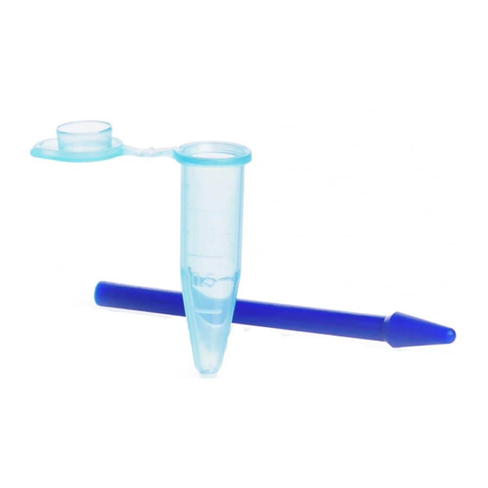 Kimble 749520-0090 Polypropylene RNase Free Disposable Pellet Pestle with Tube, 1.5mL Capacity (Case of 100)