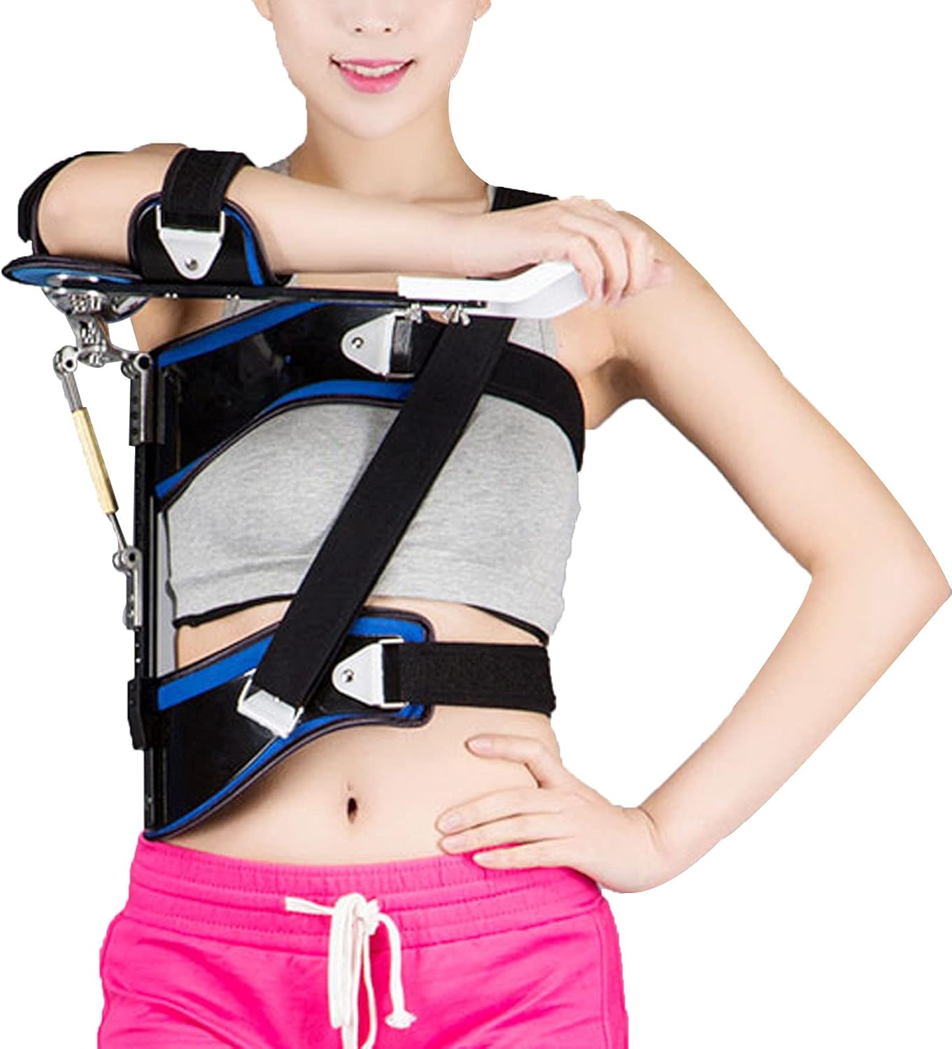 Shoulder Abduction Injury ​for Shoulder Injury Torn Rotator Cuff Sublexion Surgery Lightweight Breathable Wrist Elbow Support Dislocation Fracture Sprains Broken Arm for Adults