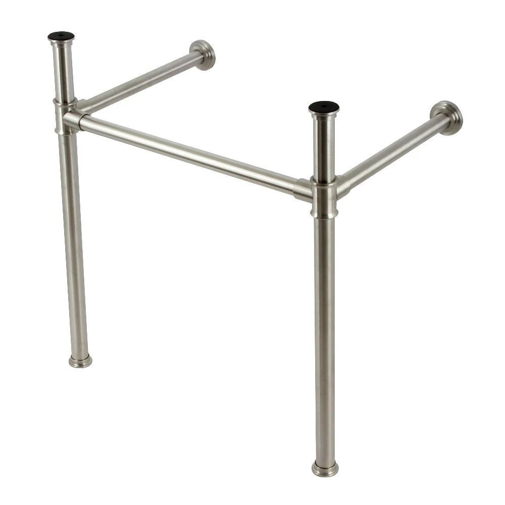 Kingston Brass VPB33088 Stainless Steel Console Sink Legs, Brushed Nickel