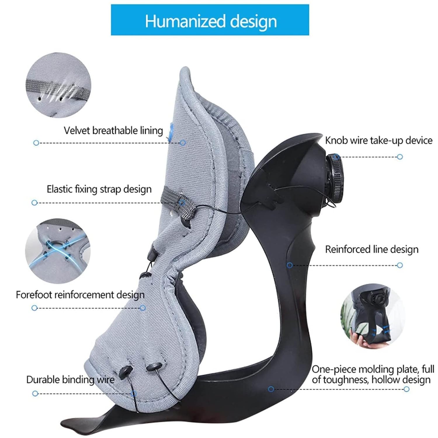 Ankle-foot drop orthosis,Adjustable Foot Splint Brace, Drop Foot Splint Reflex, Foot Drop Brace, Foot Drop Orthosis, Adjustable Ankle Orthosis Splint Support for Foot Drop Plantar Fasciitis Achilles T