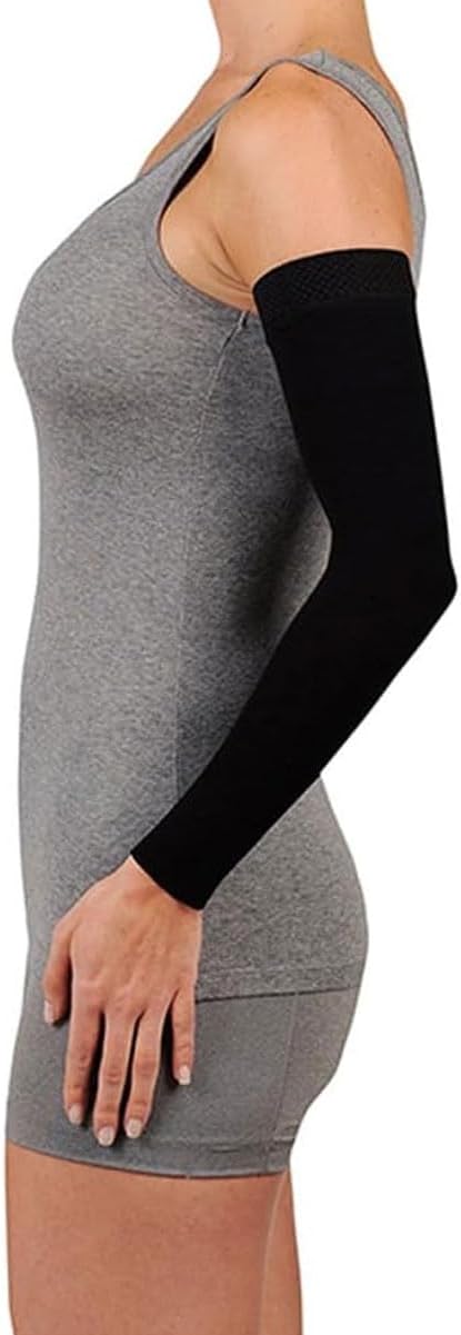 Juzo Soft 2001 20-30mmhg Standard Armsleeve with Silicone Top Band for Women, Regular