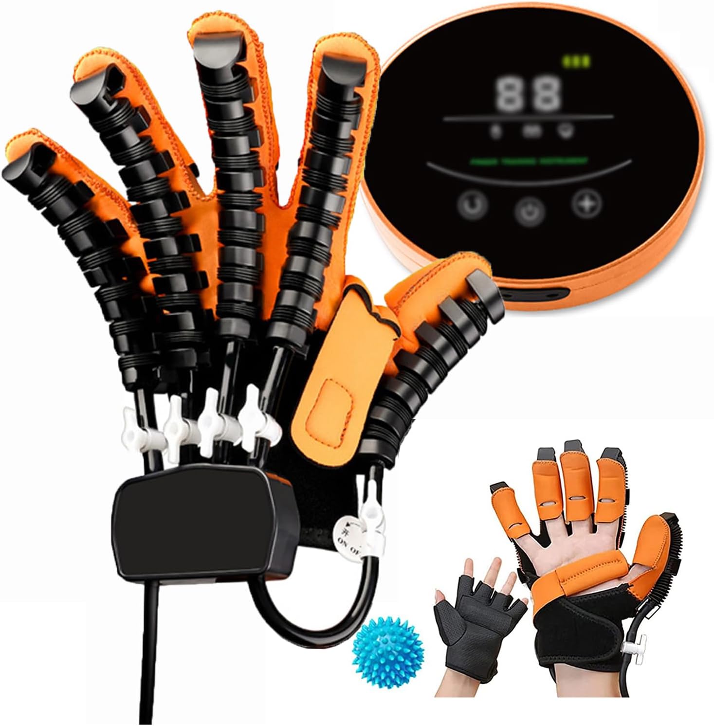 Hand Function Rehabilitation Robot Gloves, Electric Hand Dysfunction Patient Training Device, Assisted Exercise to Relieve Muscle Stiffness