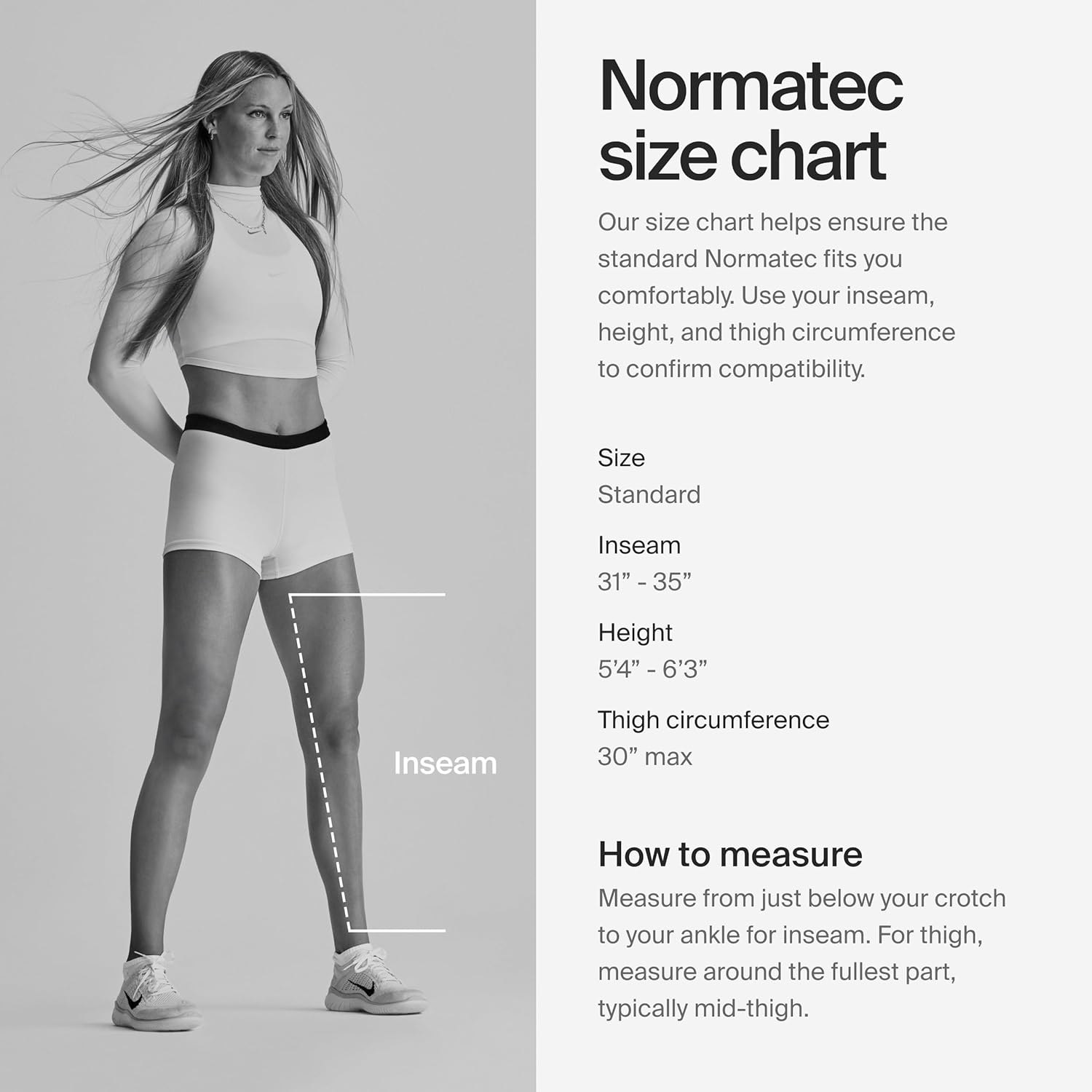 Hyperice Normatec 3 - Recovery System with Patented Dynamic Compression Massage Technology (Normatec 3 Standard Size Legs) FSA-HSA