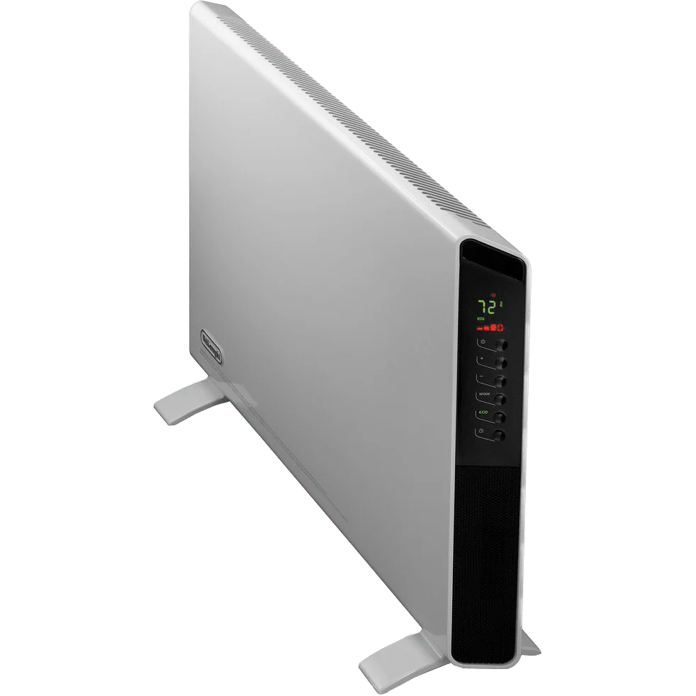 Delonghi Convection Heater Panel Heater w/Dual Fan