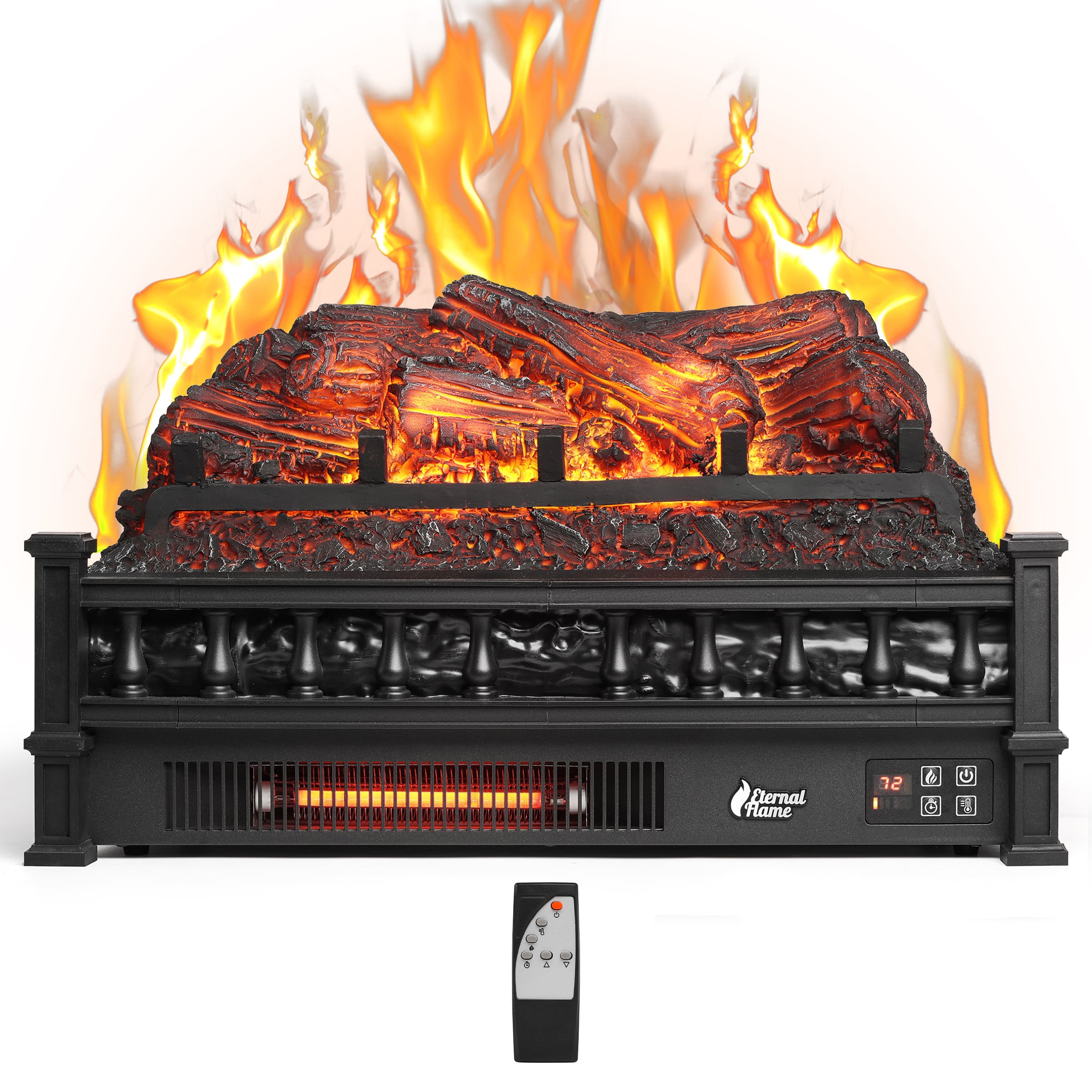 TURBRO Eternal Flame EF23-PB Electric Fireplace Logs (707-98-150A)