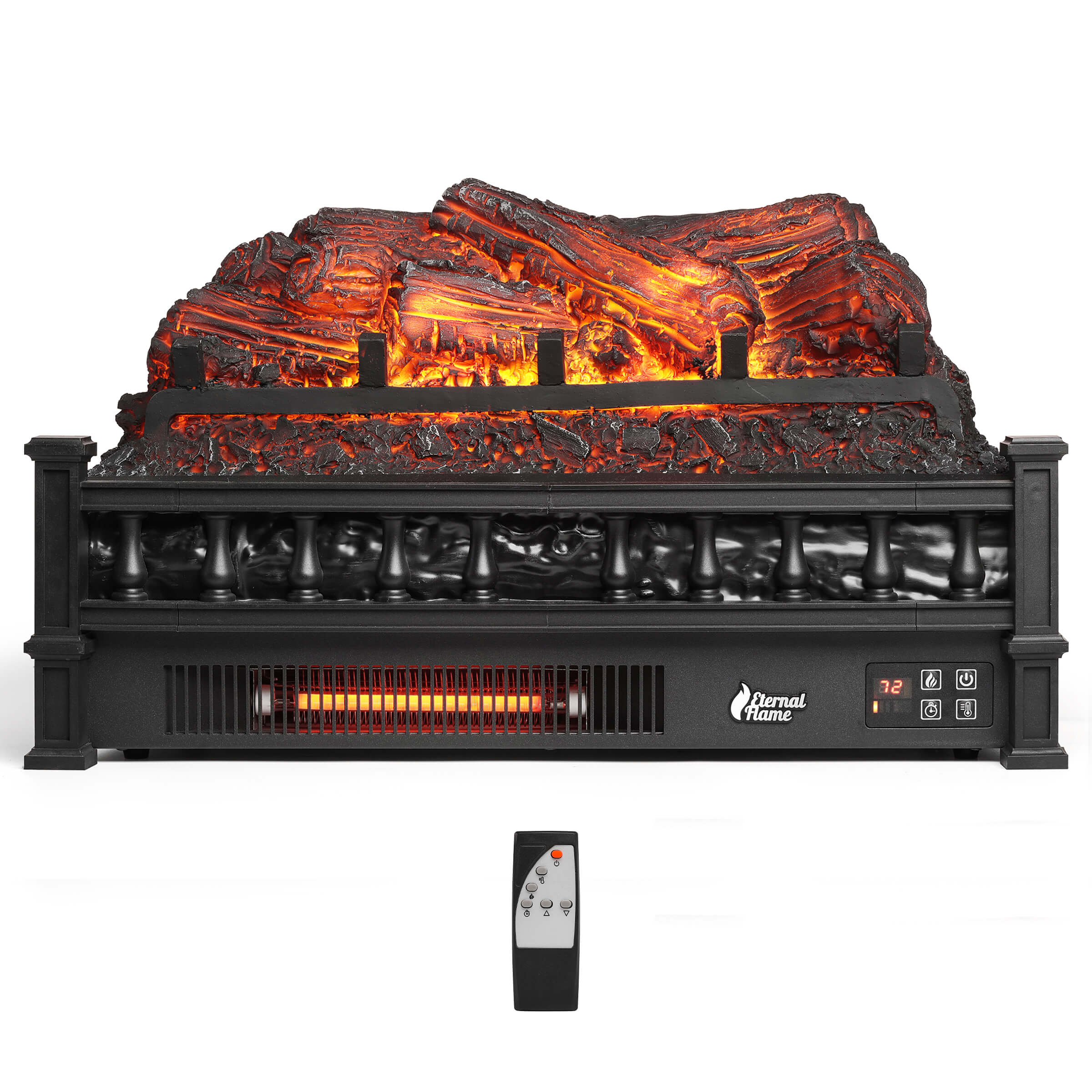 TURBRO Eternal Flame EF23-PB Electric Fireplace Logs (707-98-150A)