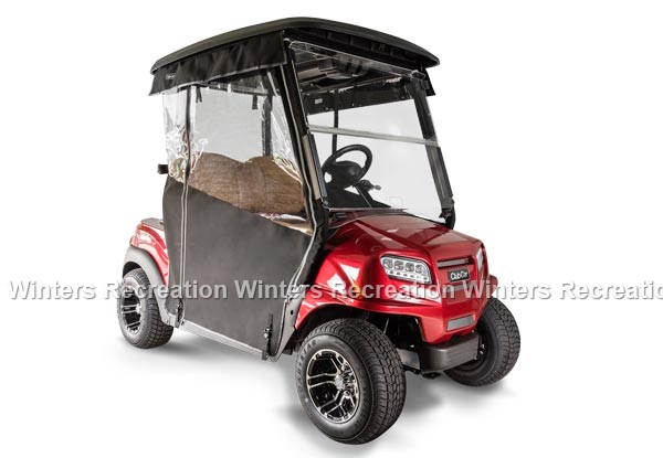 Club Car Onward, 2 Passenger Custom-Fit Enclosure, Black