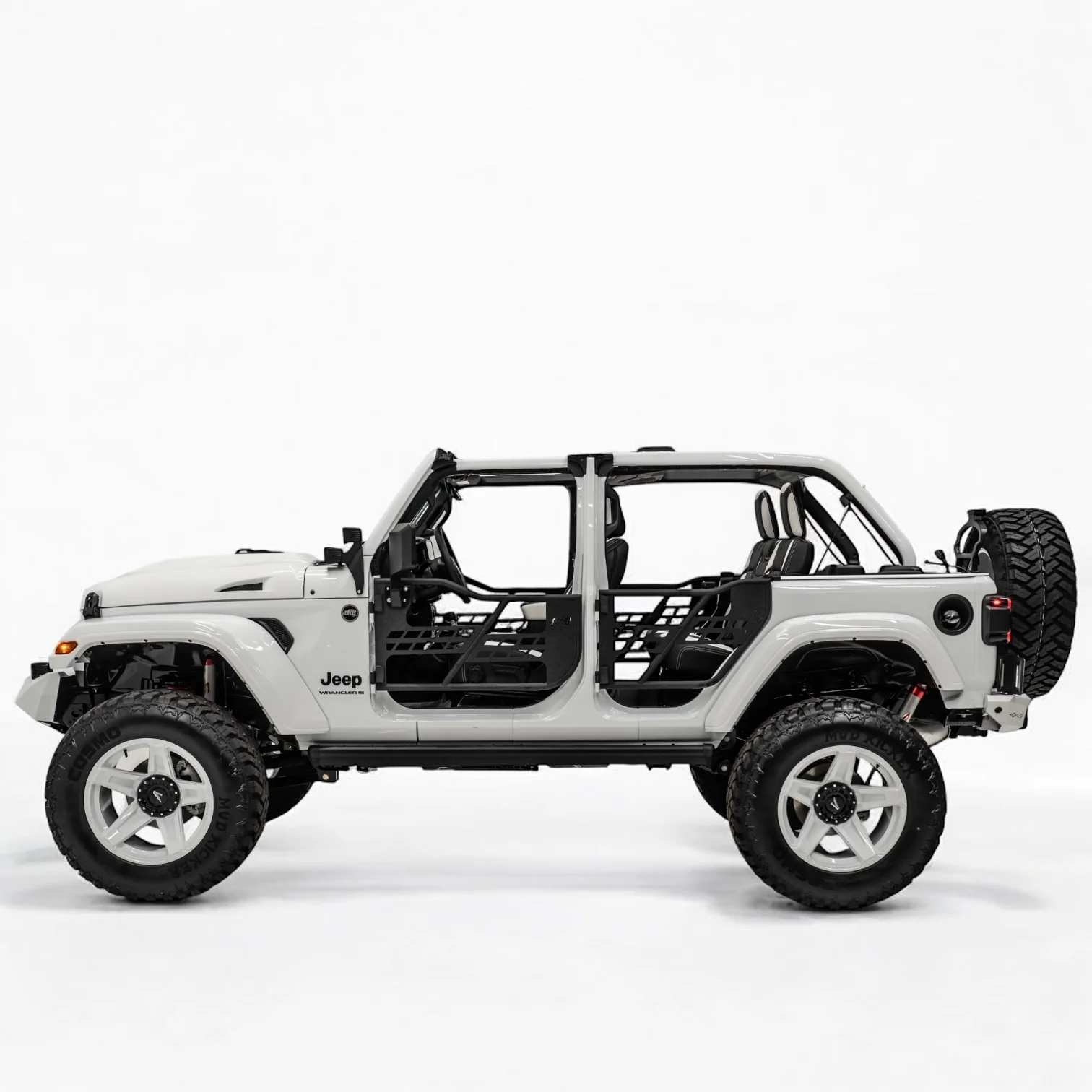 Jeep Wrangler Powersteps Running Boards 2018-2026 4 Door