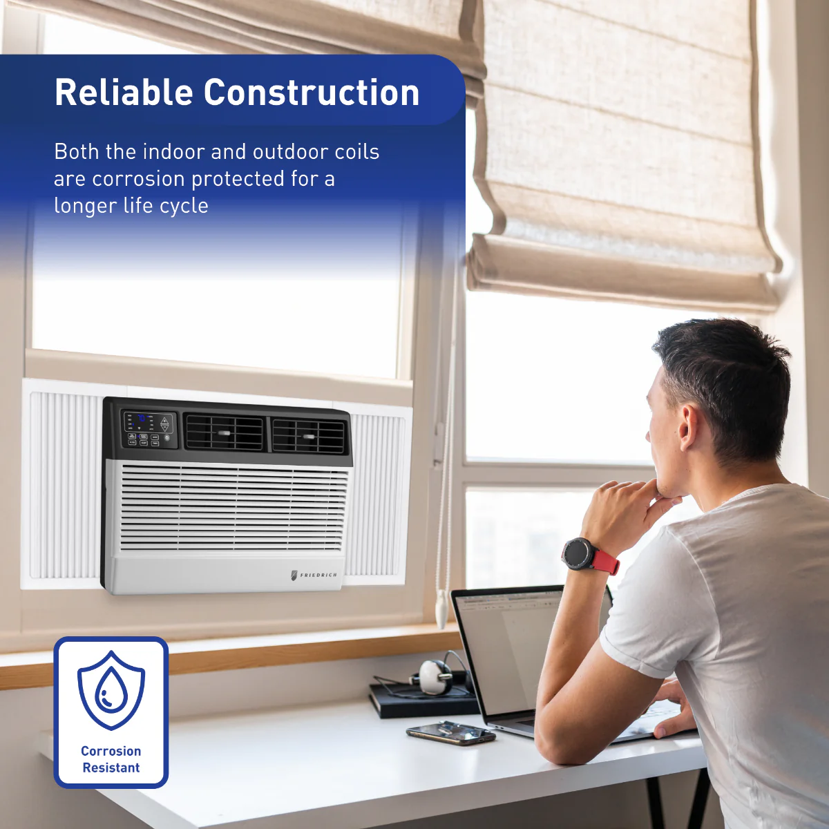 Friedrich  6,000 BTU Chill Premier Window Air Conditioner