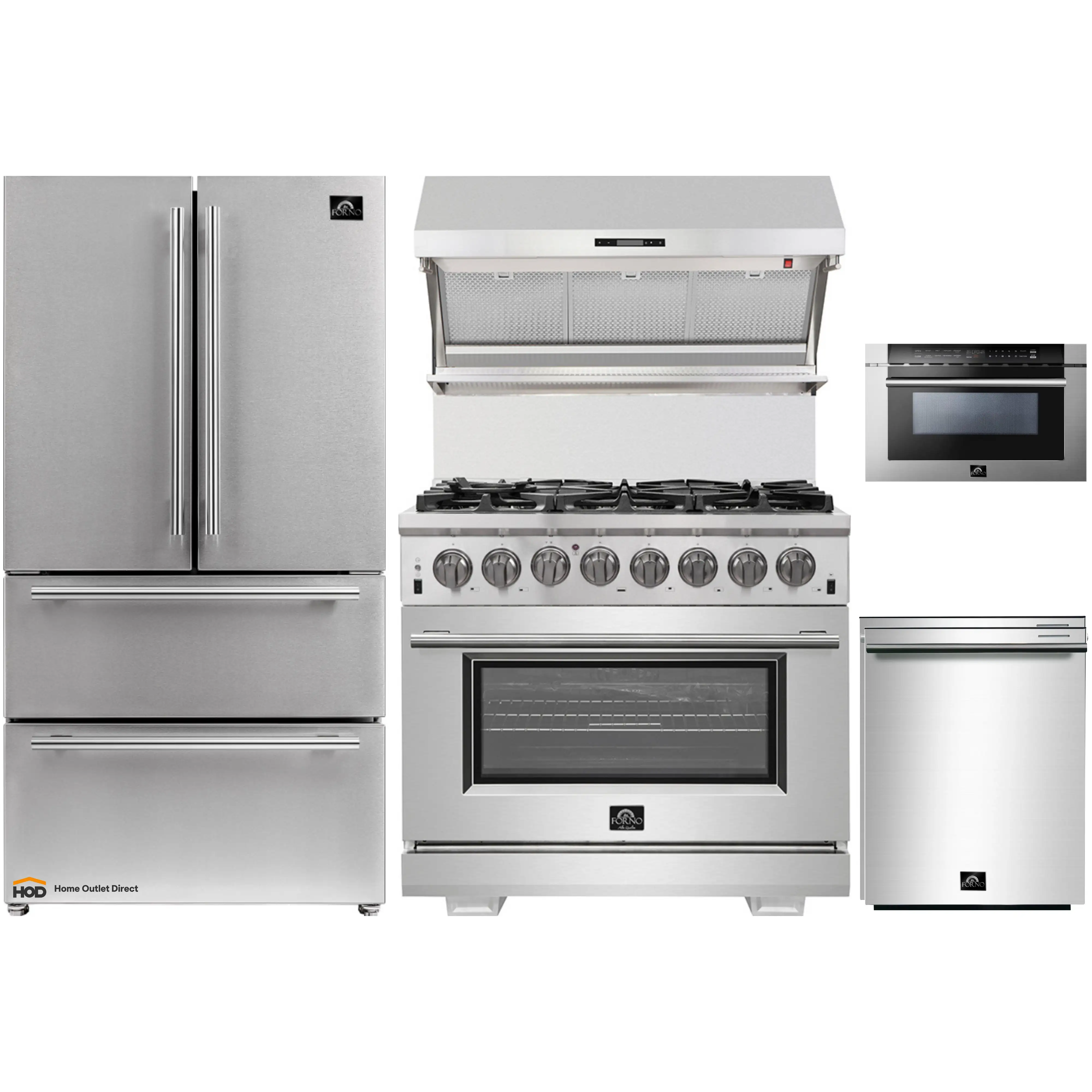 Forno 5-Piece Pro Appliance Package - 36