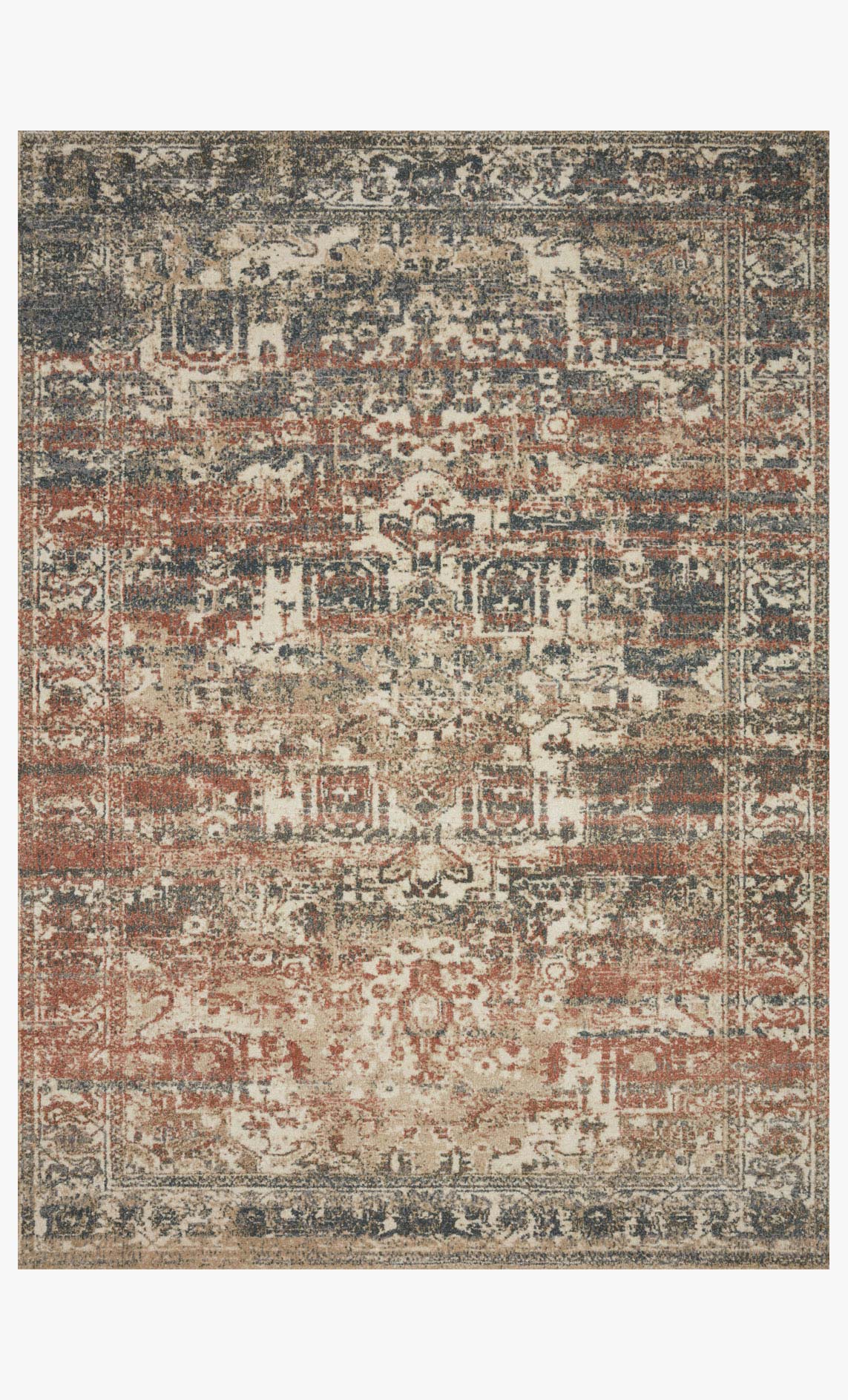 Loloi Jasmine Collection - Contemporary Power Loomed Rug in Natural (JAS-06)