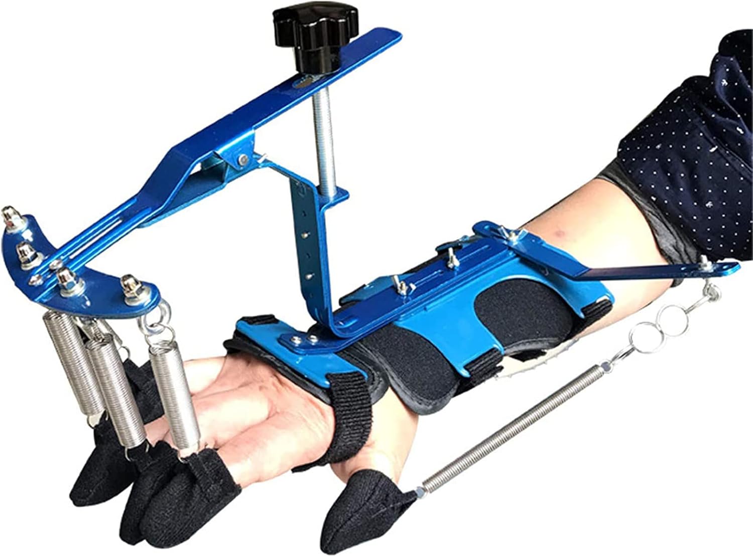 Finger Orthosis Multifunction Hand Wrist Orthosis Separate Finger Splints Flexor Spasm Extension Board Splint Apoplexy Hemiplegia, for Left and Right Hands