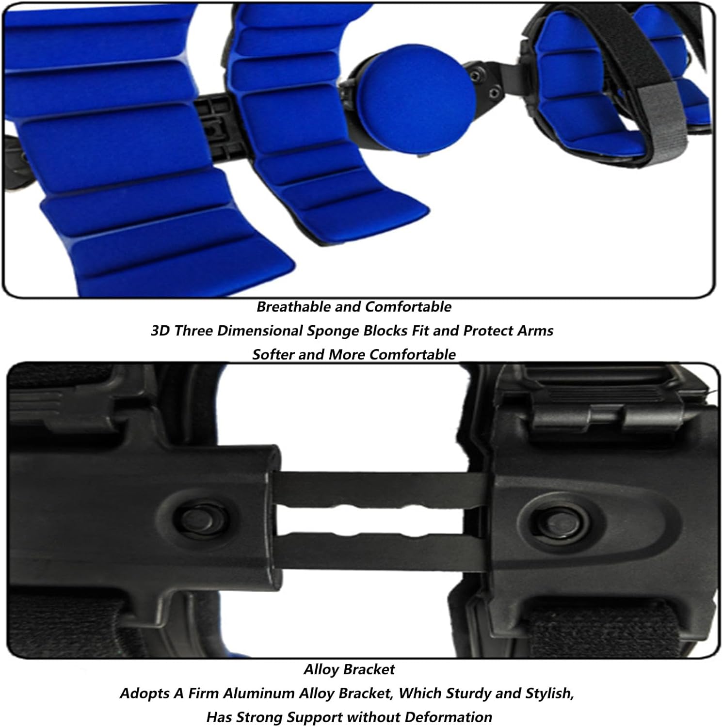 SFKLYU Hinged Elbow Brace Post Op Elbow Brace with Strap Adjustable Elbow Immobilizer Injury Recovery Support Arm Sling for Sling Arm Injury Recovery,Left